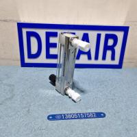 DK800-6FP卡套式四氟防腐玻璃转子流量计,带调节阀PVDF防腐玻璃管浮子流量计