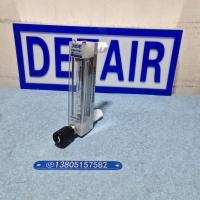 DK800-6FP卡套式四氟防腐玻璃转子流量计,带调节阀PVDF防腐玻璃管浮子流量计