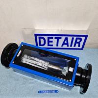 FA24-50玻璃转子流量计,500mm总长度 DN50法兰连接玻璃管浮子流量计