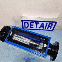 FA24-50玻璃转子流量计,500mm总长度 DN50法兰连接玻璃管浮子流量计