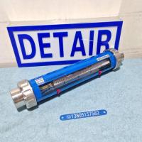 VA10-25FPA-N2不锈钢玻璃转子流量计 G1寸内螺纹耐高压玻璃管浮子流量计