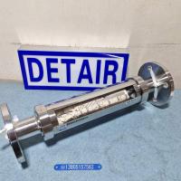 FA10F-40F316L全不锈钢玻璃转子流量计 DN40活动法兰不锈钢玻璃管浮子流量计