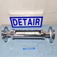 FA10F-40F316L全不锈钢玻璃转子流量计 DN40活动法兰不锈钢玻璃管浮子流量计