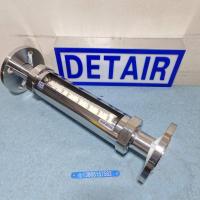 FA10F-40F316L全不锈钢玻璃转子流量计 DN40活动法兰不锈钢玻璃管浮子流量计