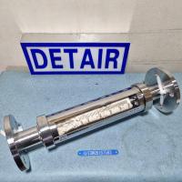 FA10F-40F316L全不锈钢玻璃转子流量计 DN40活动法兰不锈钢玻璃管浮子流量计