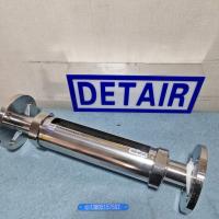 FA10F-40F316L全不锈钢玻璃转子流量计 DN40活动法兰不锈钢玻璃管浮子流量计