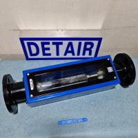 FA24-40耐高压玻璃转子流量计 总长500mm 法兰式气体液体玻璃管浮子流量计