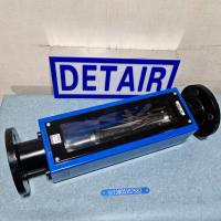 FA24-40耐高压玻璃转子流量计 总长500mm 法兰式气体液体玻璃管浮子流量计