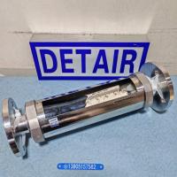 FA20F-50F/316L全不锈钢玻璃转子流量计 316L材质法兰式不锈钢玻璃管浮子流量计
