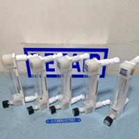 LZB-10F4卡套连接PVDF防腐玻璃转子流量计 四氟卡套式防腐玻璃管浮子流量计