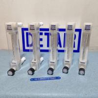 LZB-10F4卡套连接PVDF防腐玻璃转子流量计 四氟卡套式防腐玻璃管浮子流量计