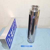 WA30-40S不锈钢卫生型玻璃转子流量计,64mm不锈钢卫生卡盘玻璃管流量计