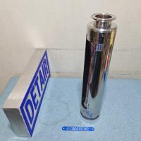 WA30-40S不锈钢卫生型玻璃转子流量计,64mm不锈钢卫生卡盘玻璃管流量计
